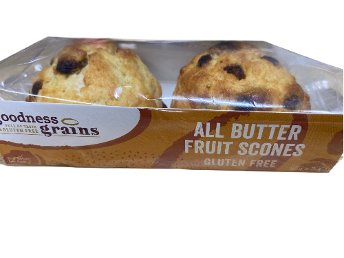 Fruit Scones - Case of 12 (6 x 2 packs)