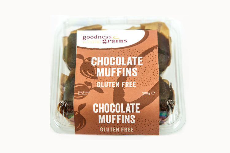 Chocolate Chip Muffins - 4 Pack